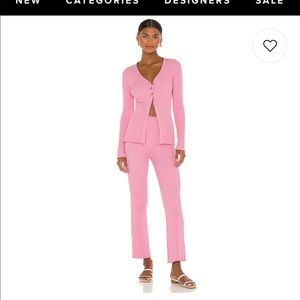 Callahan High Waist Pant in Bubblegum Pink